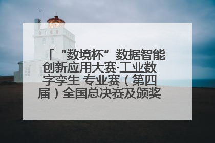 “数境杯”数据智能创新应用大赛·工业数字孪生 专业赛（第四届）全国总决赛及颁奖典礼成功举办