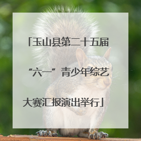 玉山县第二十五届“六一”青少年综艺大赛汇报演出举行