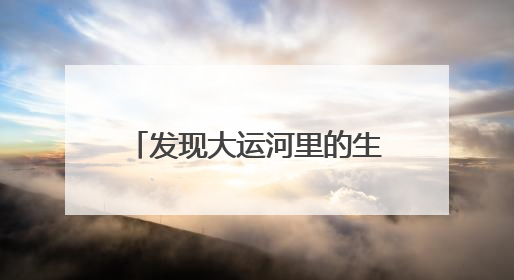 发现大运河里的生态文明｜扬州：让致富河流淌出好生态