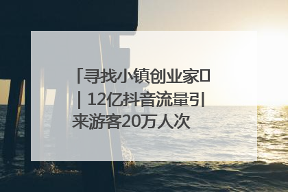 寻找小镇创业家㊱｜12亿抖音流量引来游客20万人次 “襄阳许三多”爆改家乡打造网红村