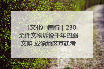 文化中国行｜230余件文物诉说千年巴蜀文明 成渝地区基建考古成果展开展