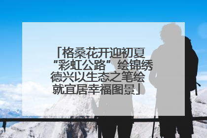 格桑花开迎初夏 “彩虹公路”绘锦绣 德兴以生态之笔绘就宜居幸福图景