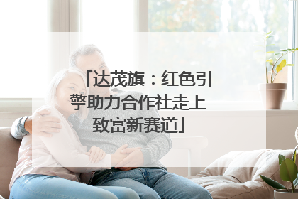 达茂旗：红色引擎助力合作社走上致富新赛道