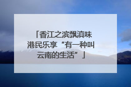 香江之滨飘滇味 港民乐享“有一种叫云南的生活”