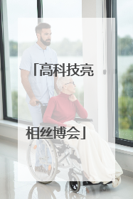 高科技亮相丝博会