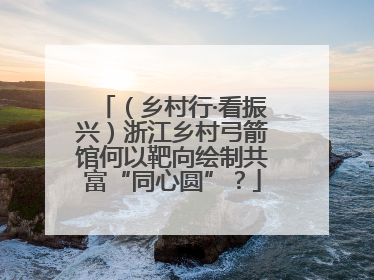 （乡村行·看振兴）浙江乡村弓箭馆何以靶向绘制共富“同心圆”？